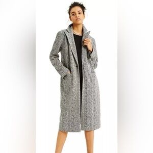 INC International Concepts Gray Long Coat